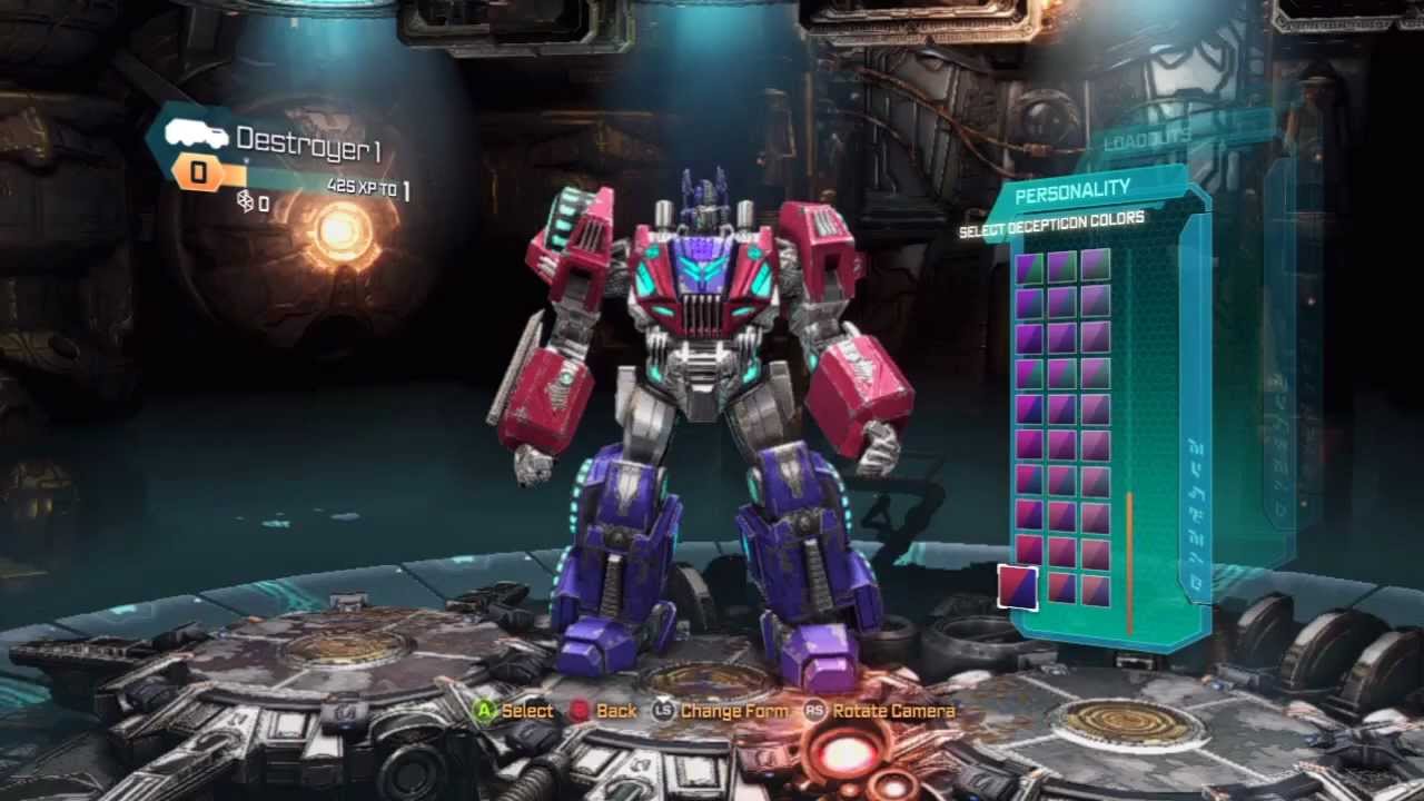 download transformers prime the game multiplayer characters